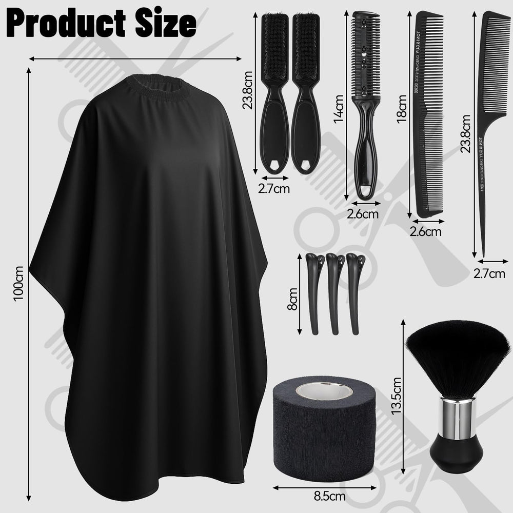 Obeoby cepillo nuca duster para retirar cabellos con precisión.