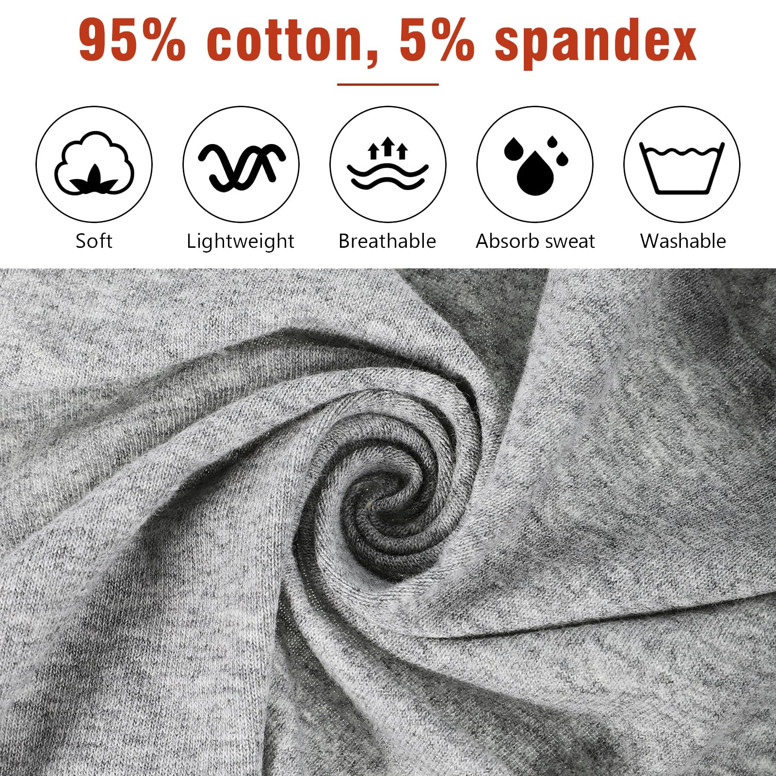 obeoby cinta absorbente y transpirable para sudor durante ejercicio