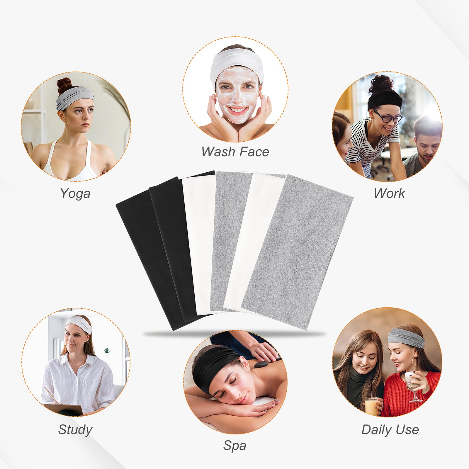 obeoby cinta para la cabeza absorción de sudor algodón cómodo para sesiones intensas