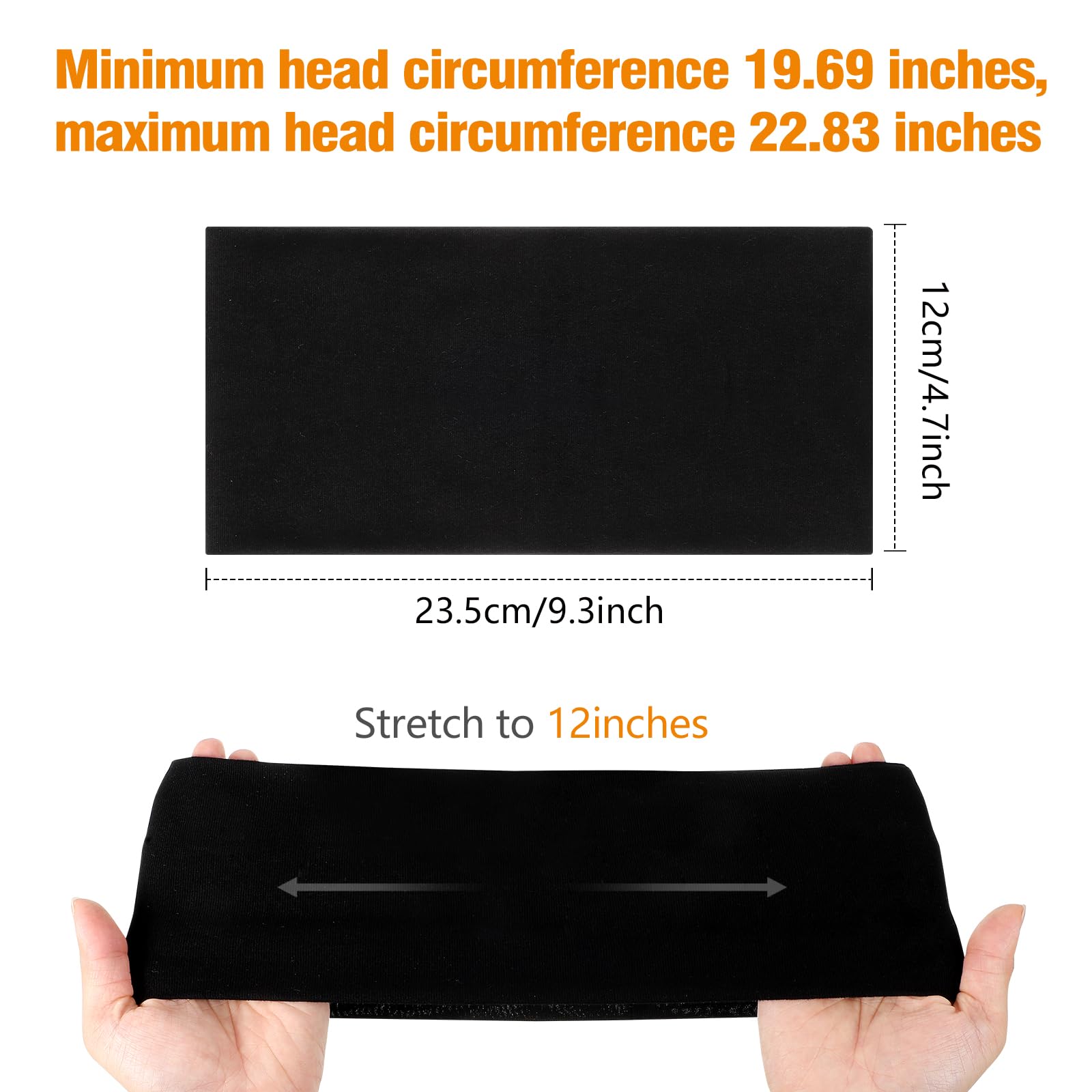 obeoby cinta para la cabeza gris ideal para yoga y ejercicios suaves