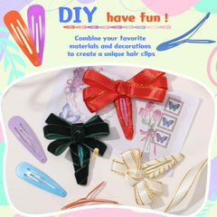 Clip de pelo obeoby en colores vibrantes, duradero y fácil de usar