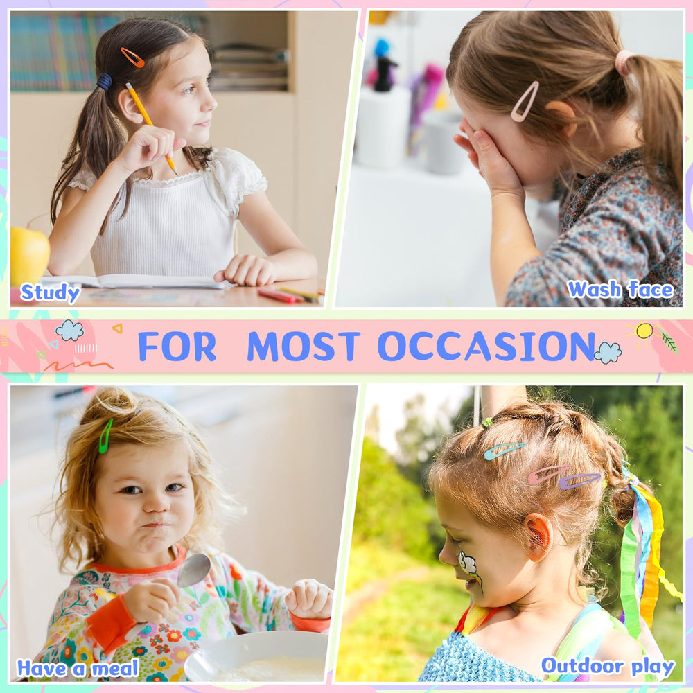 Regalo obeoby: conjunto de clips de pelo prácticos para familia y amigos