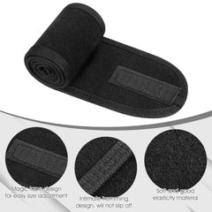 Diadema obeoby para lavado facial azul ideal para secar rostro