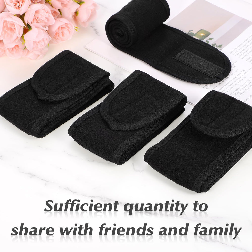 Diadema obeoby lavado de rostro beige con ajuste práctico