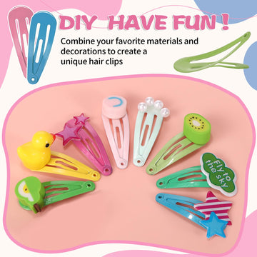 Pinzas obeoby en 40 colores vibrantes para combinar