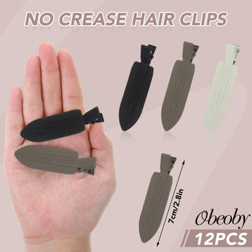 Pinzas obeoby de metal duradero para uso diario y estilizado.