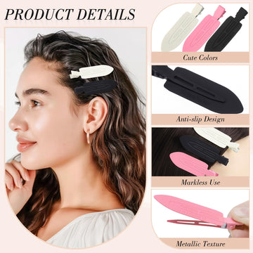 Flequillo sujeto con pinzas obeoby de 2.8 pulgadas