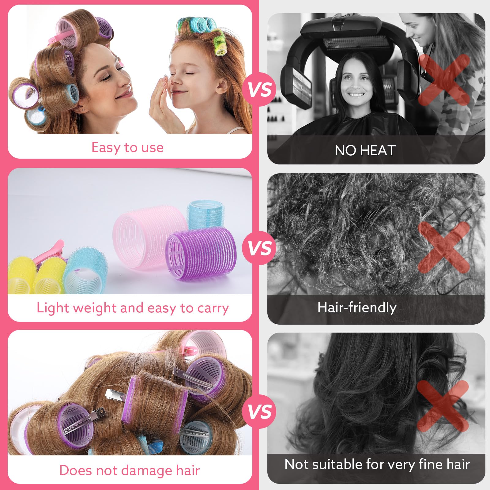 Set obeoby de 50 piezas con clips, almacenamiento práctico incluido.
