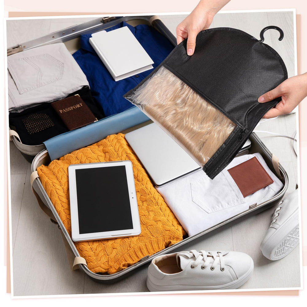 obeoby solución multfuncional para guardar, lavar y secar pelucas