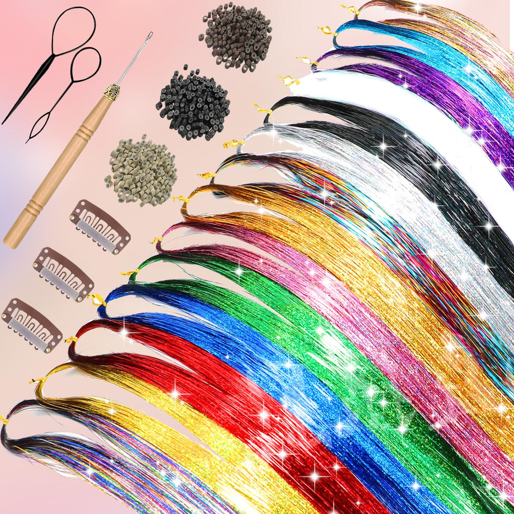 Hilos brillantes Obinying de 48 pulgadas para todas las longitudes