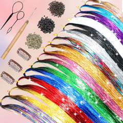 Hilos brillantes Obinying de 48 pulgadas para todas las longitudes