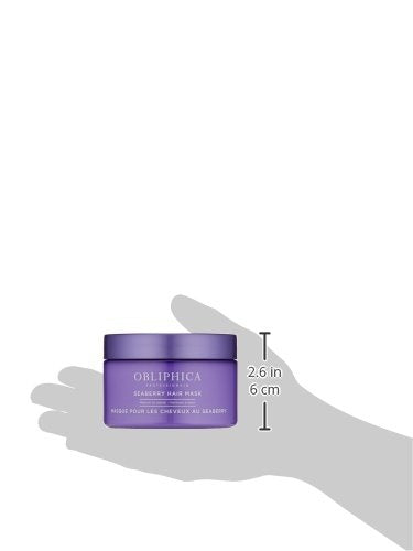 Obliphica Seaberry Masque, soin du cuir chevelu nourrissant et revitalisant.