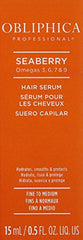Serum Obliphica Seaberry, textura aceitosa ligera para nutrición sin pesarlo.