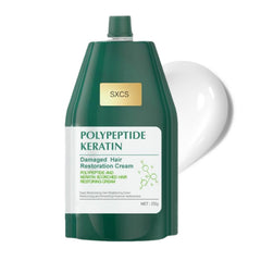 OBRADOYA máscara de polipeptidos y queratina en bote para reparación profunda del cabello.