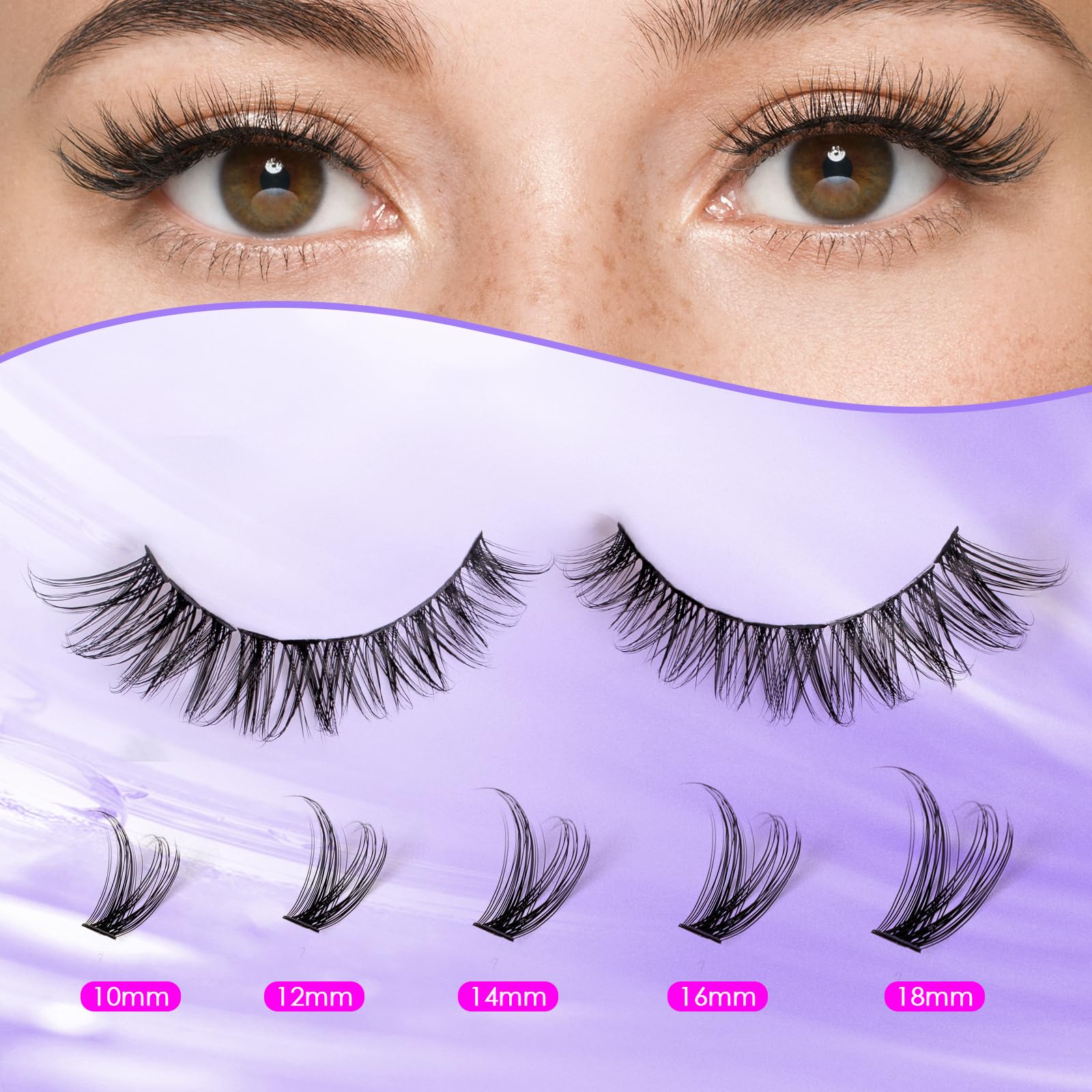 Ocean Pearl diferentes longitudes 10-20mm: versatilidad para looks diversos