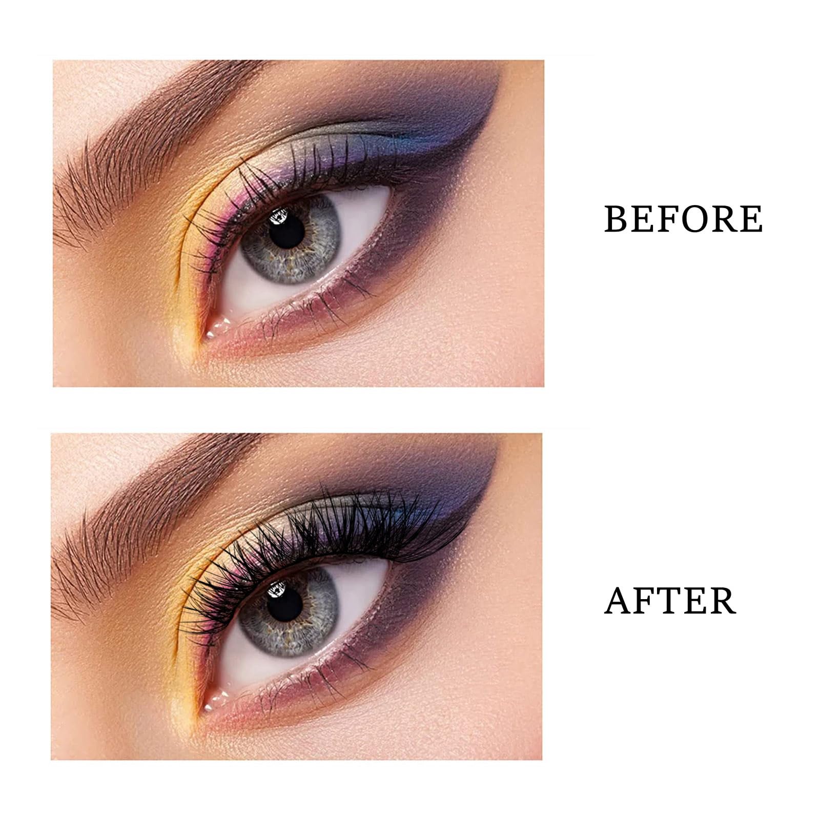 Ocean Pearl Lash Clusters facilita la aplicación rápida sobre pestañas naturales.