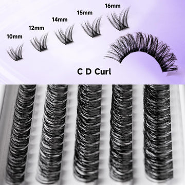 Ocean Pearl natural cat-eye to full-volume look with length variety