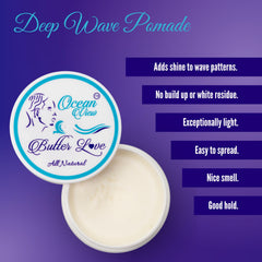 Ocean View Deep Waves Pomade, brillo sedoso que realza tu look diario.