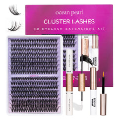 Pestañas Ocean Pearl con base delgada para mayor comodidad diaria.