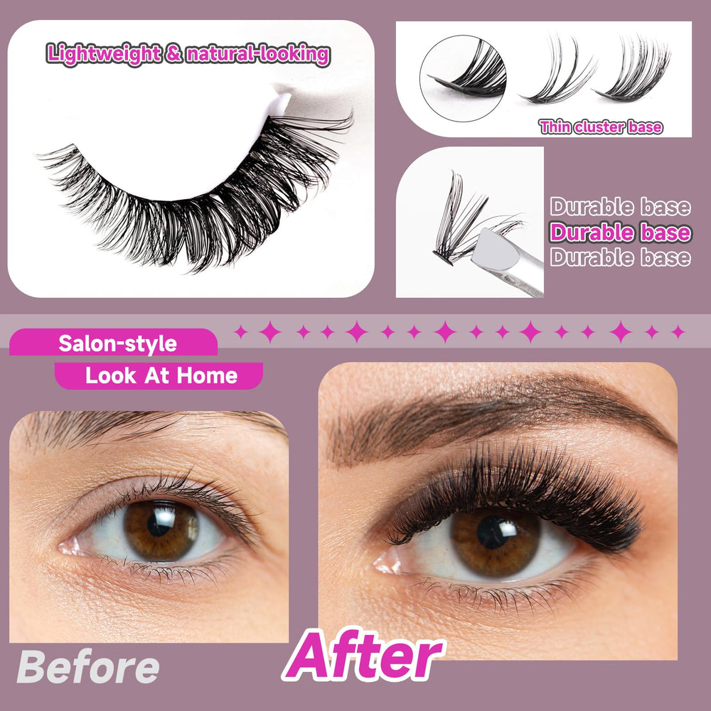 Set de 320 clústeres ofrece versatilidad para diferentes looks.