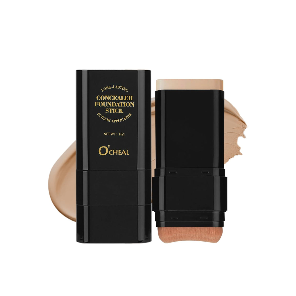 O'CHEAL Foundation Contour Stick en empaque elegante para retoques diarios.