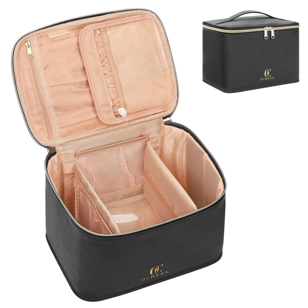 OCHEAL trousse-maquillage voyage grand capacite – rangement pratique pour tous vos produits