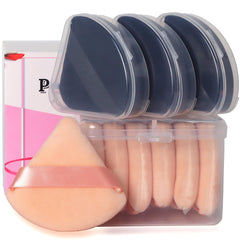 Ocim puff polvo triangular cara: aplicación precisa para un acabado suave