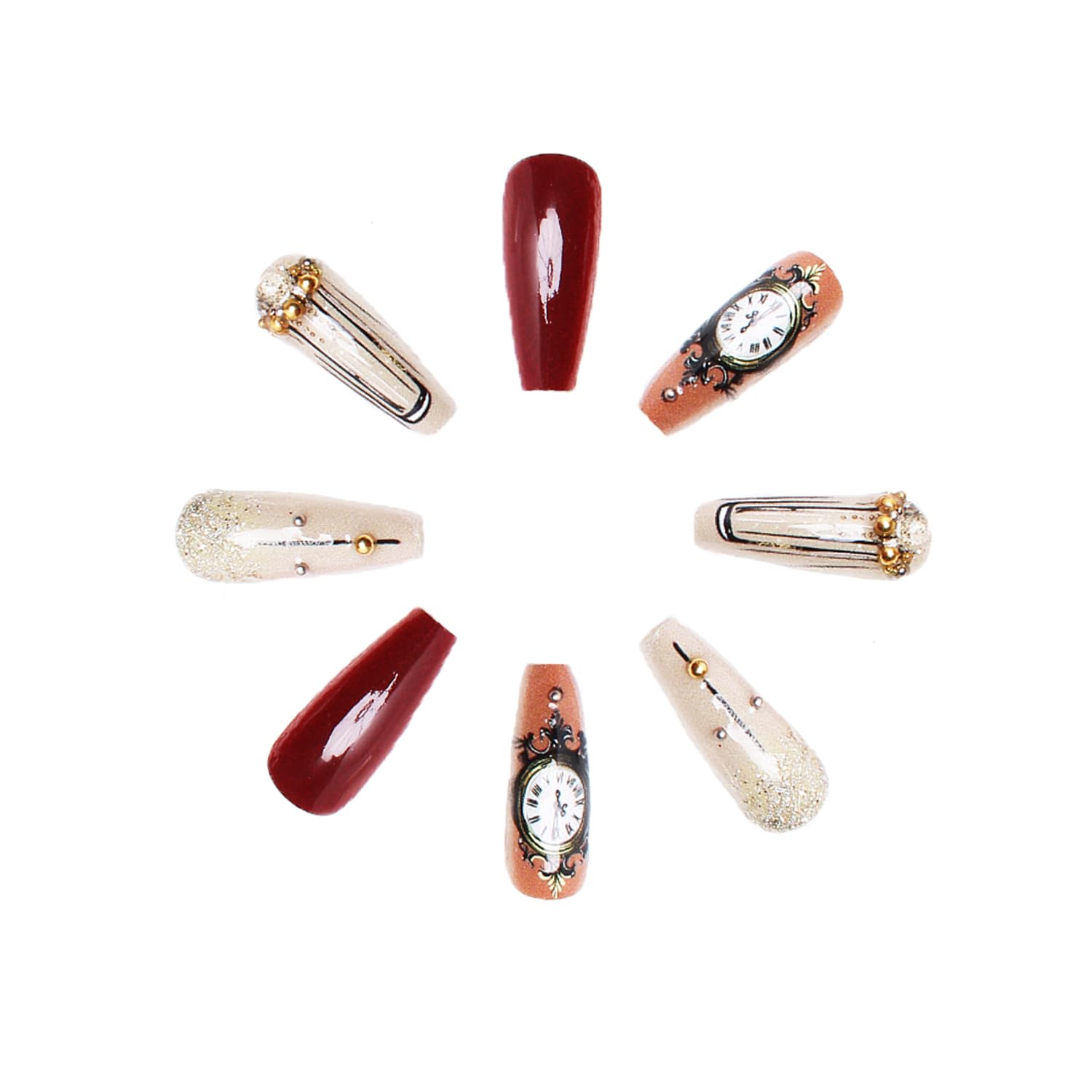 OCOUYVD aplicación fácil de uñas postizas para un proceso simple.