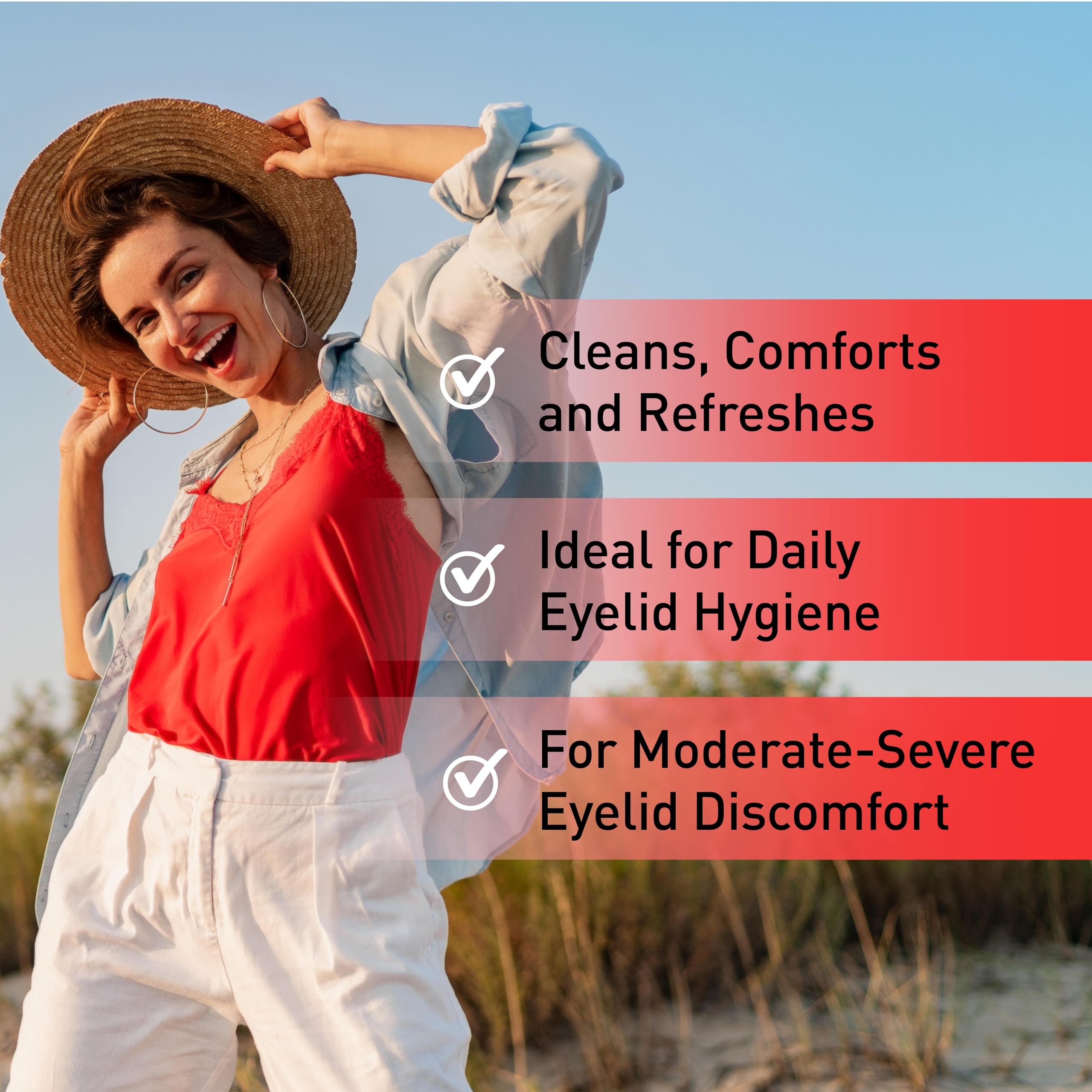 Fórmula sin lagrimas de OCuSOFT suave para ojos sensibles