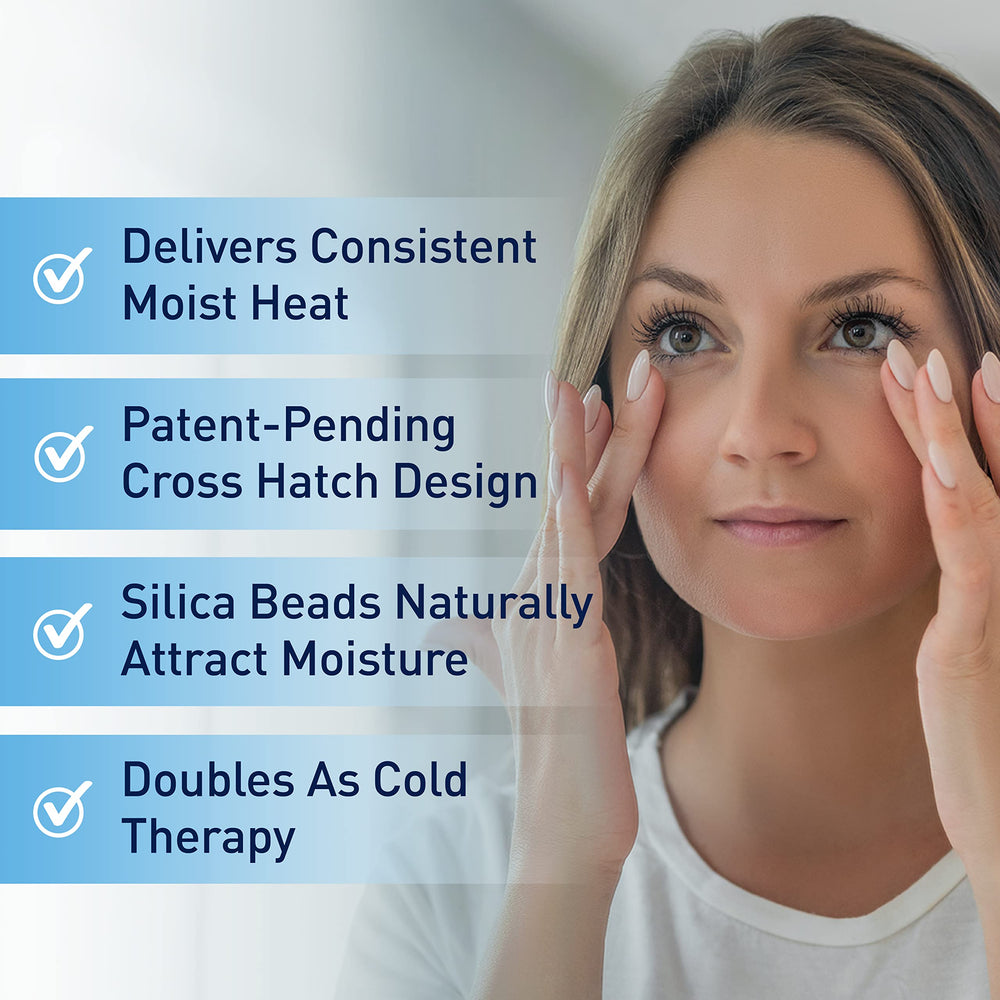 OCuSOFT mascarilla ojo seco uso en casa para relajación ocular.