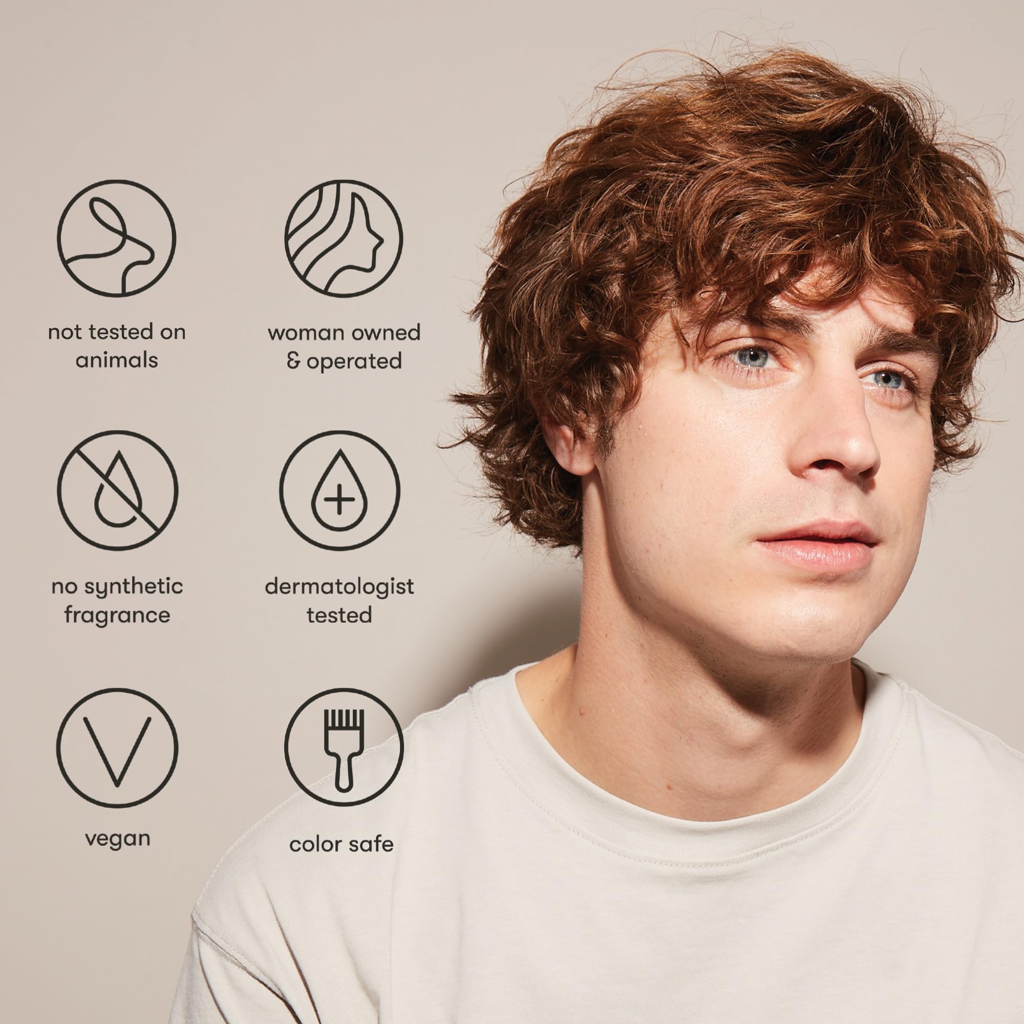 Odele Air Dry Styler fragrance notes of ylang-ylang and cucumber, gender-neutral aroma.