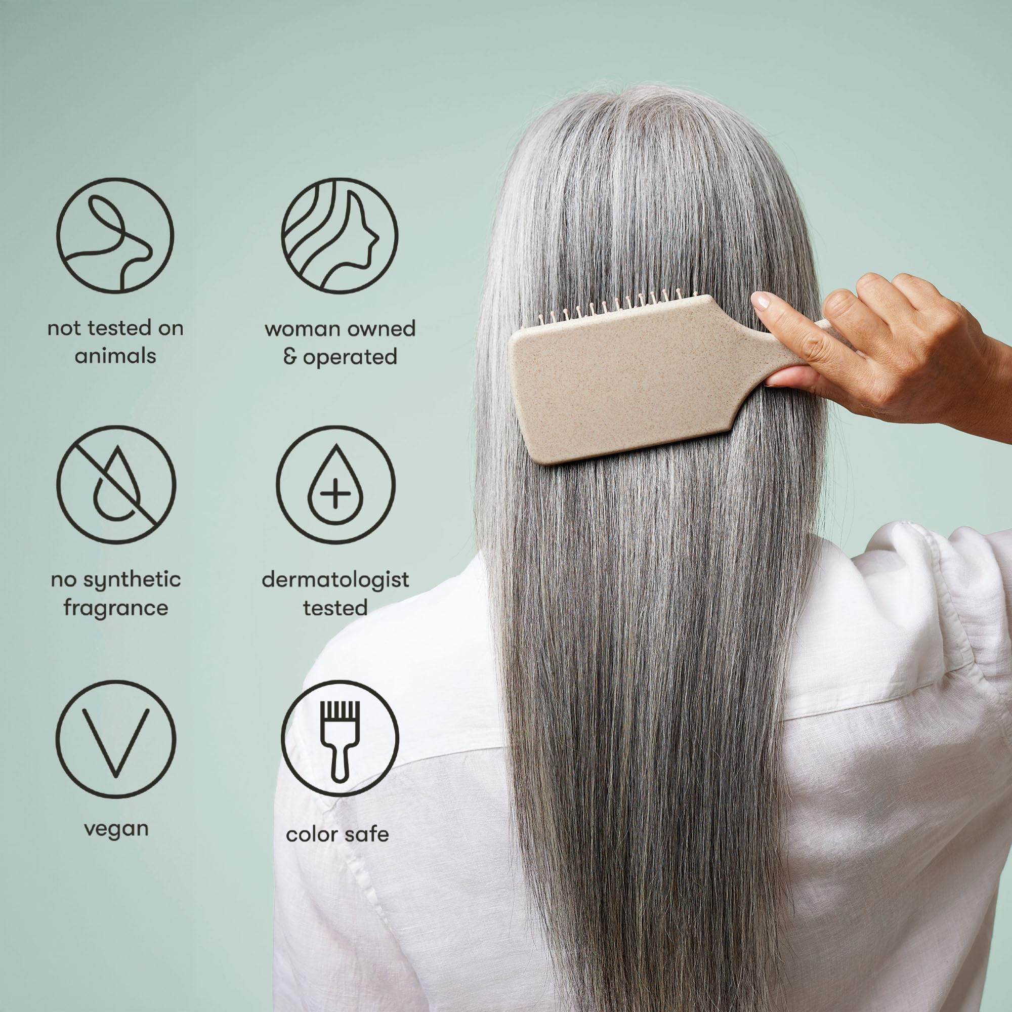Odele Shampoo packaging is vegan, color-safe, and cruelty-free