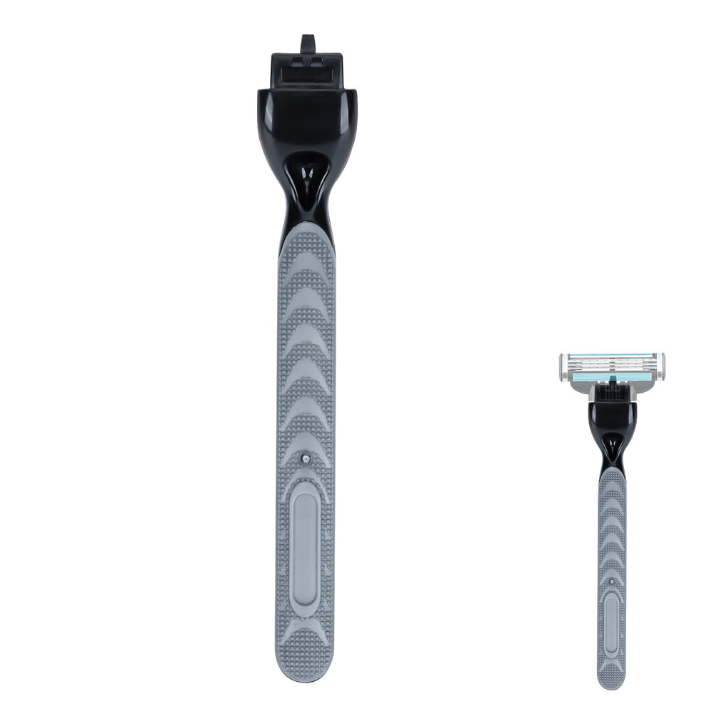 Mango de repuesto OENUASG para Gillette Mach3, negro, ergonómico y antideslizante.