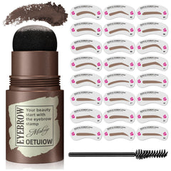 OETUIOW sello de ceja 24 estilos para un aspecto natural y duradero.