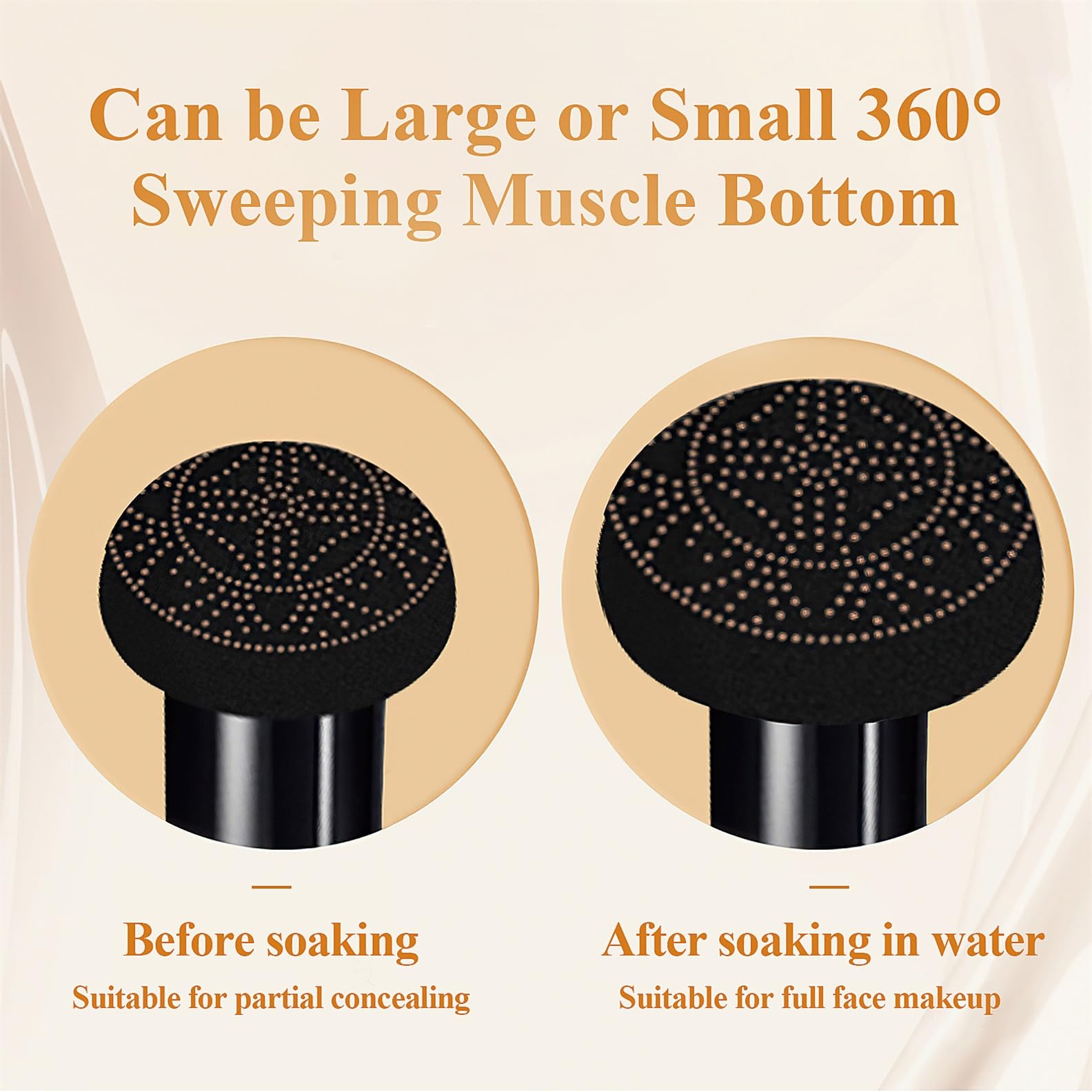 OETUIOW concealer like coverage minimizes pores.