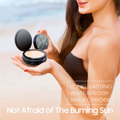 OETUIOW Mushroom head sponge image, water-activated for a softer, skin-friendly application.