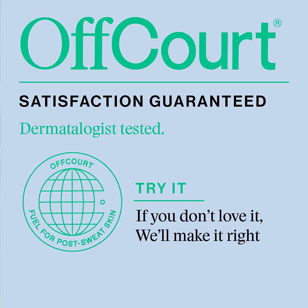 OffCourt producto hecho en EE. UU., garantía de satisfacción