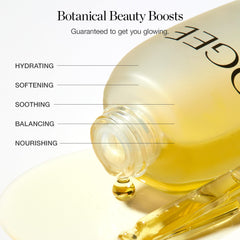 Envase de Aceite Jojoba Brillo de Ogee con ingredientes naturales para cuidado facial.