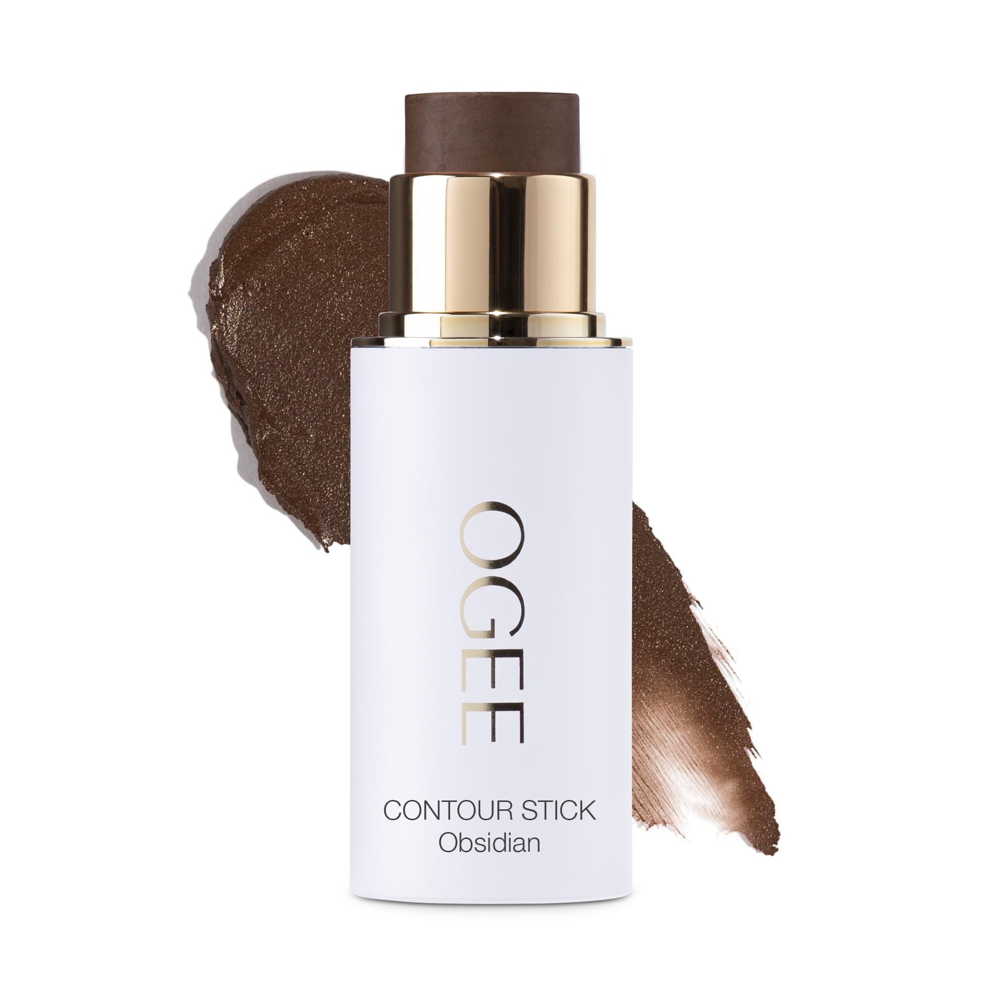 Ogee barra facial esculpida Obsidiana, acabado mate y contorno definido para tono natural