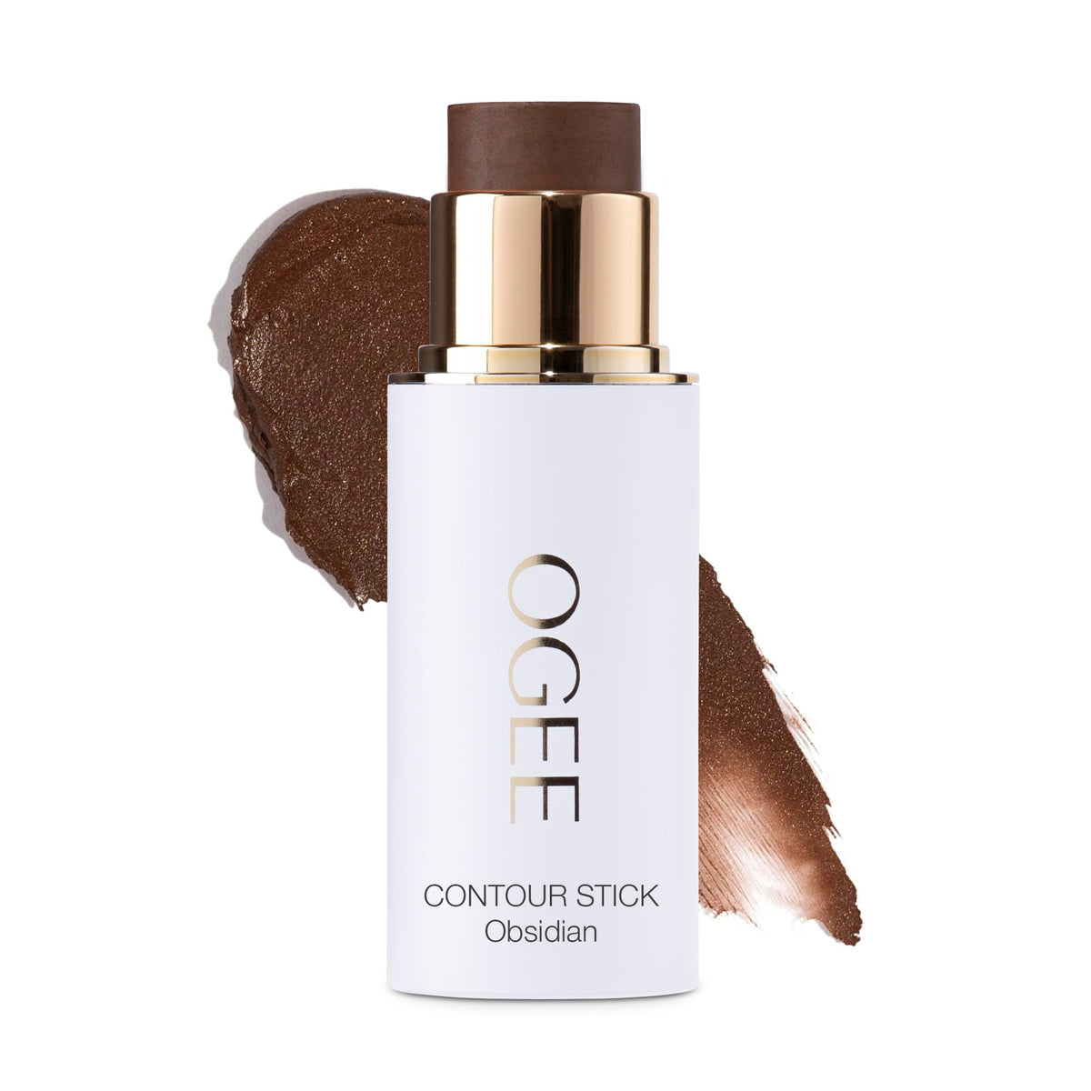 Ogee barra facial esculpida Obsidiana, acabado mate y contorno definido para tono natural