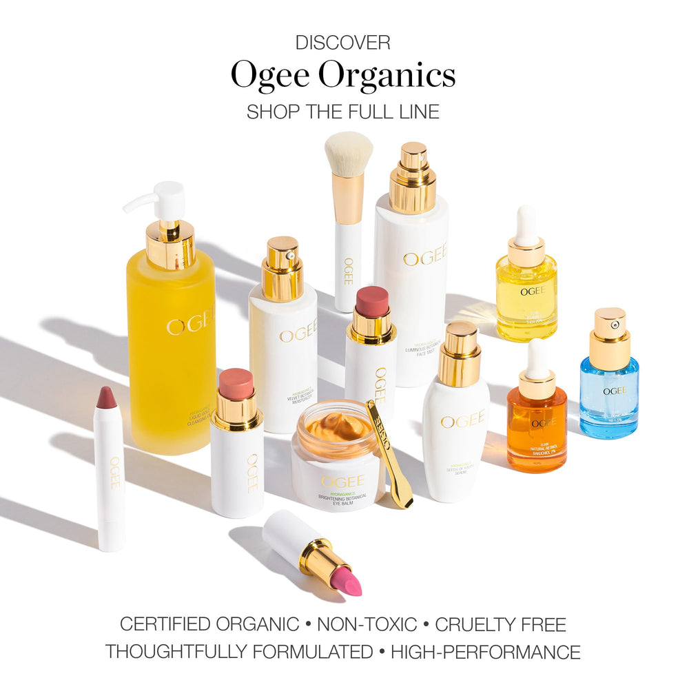 Ogee Magnolia détail ingrédients naturels sur le packaging.