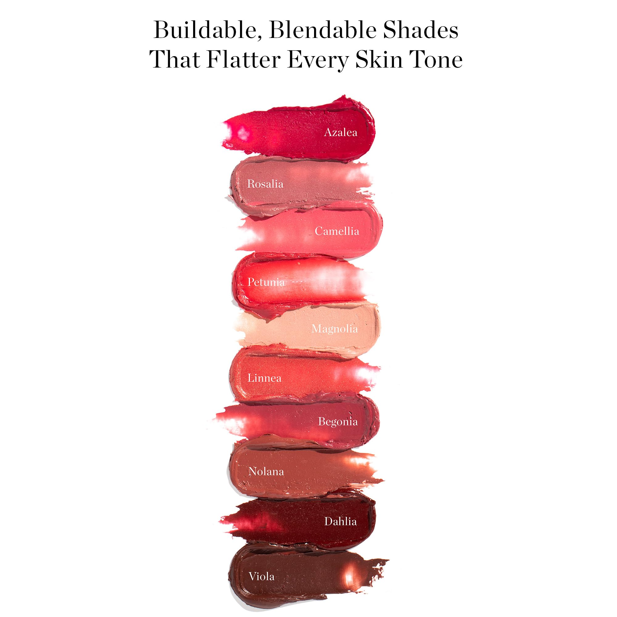 Ogee Magnolia portrait des lèvres avec finition légère.