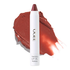 Ogee Nolana, aceite labial tintado con color suave e hidratación.