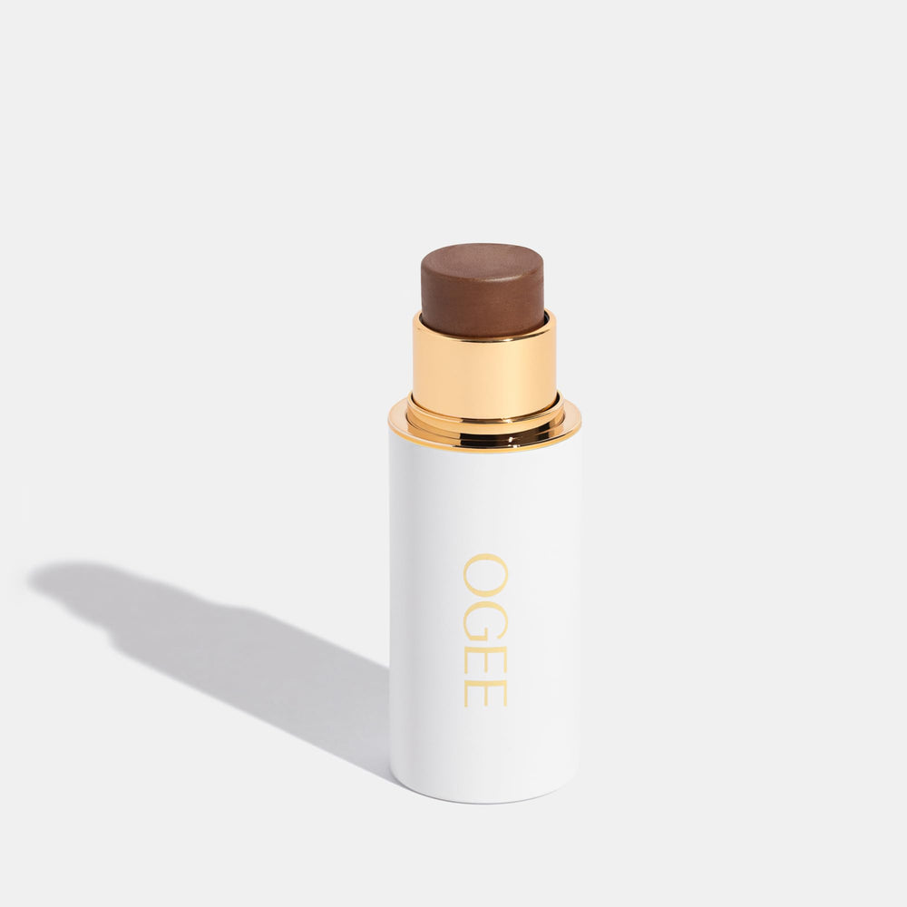 Ogee pincel difuminador vegano suave para difuminar color de forma uniforme.