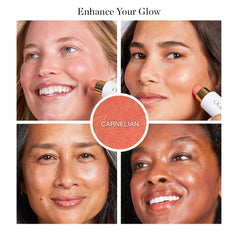 Ogee Sculpted Face Stick Carnelian: brillo iluminador para resaltar rasgos.