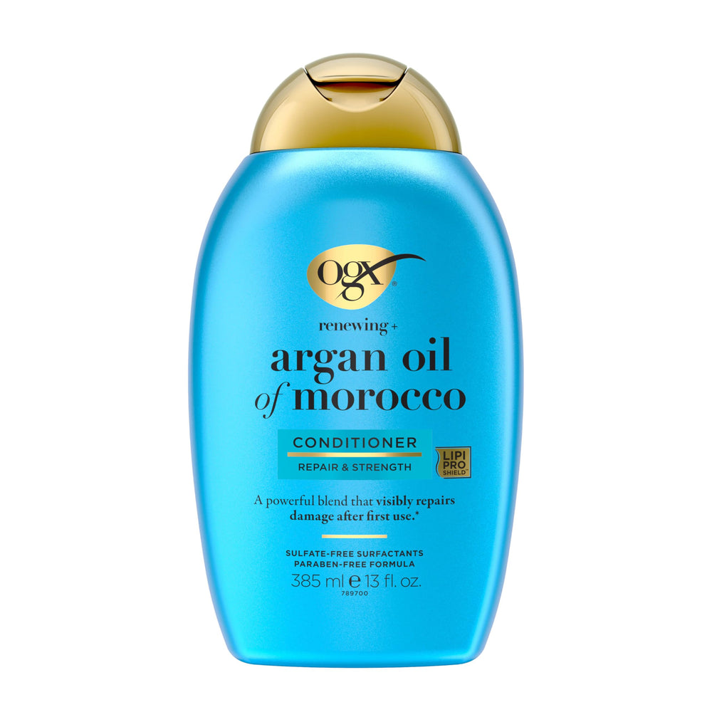 OGX Acondicionador Renovador con argán en botella para cabello dañado