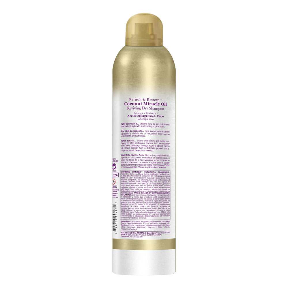 OGX cuidado natural, belleza pura para cabello con sensación natural.