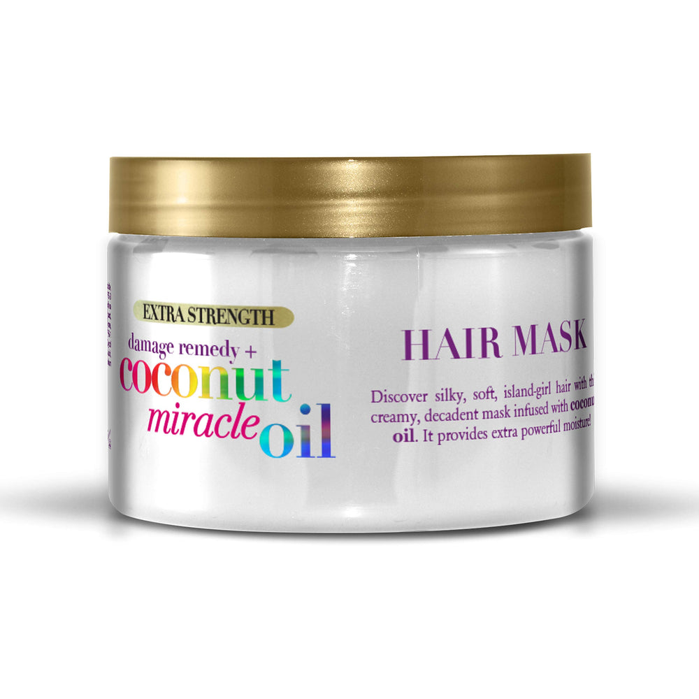 OGX Reparación de Daño: textura cremosa para cabello grueso y seco.