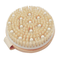 OHOO cepillo corporal de bambú con cerdas firmes para exfoliar la piel