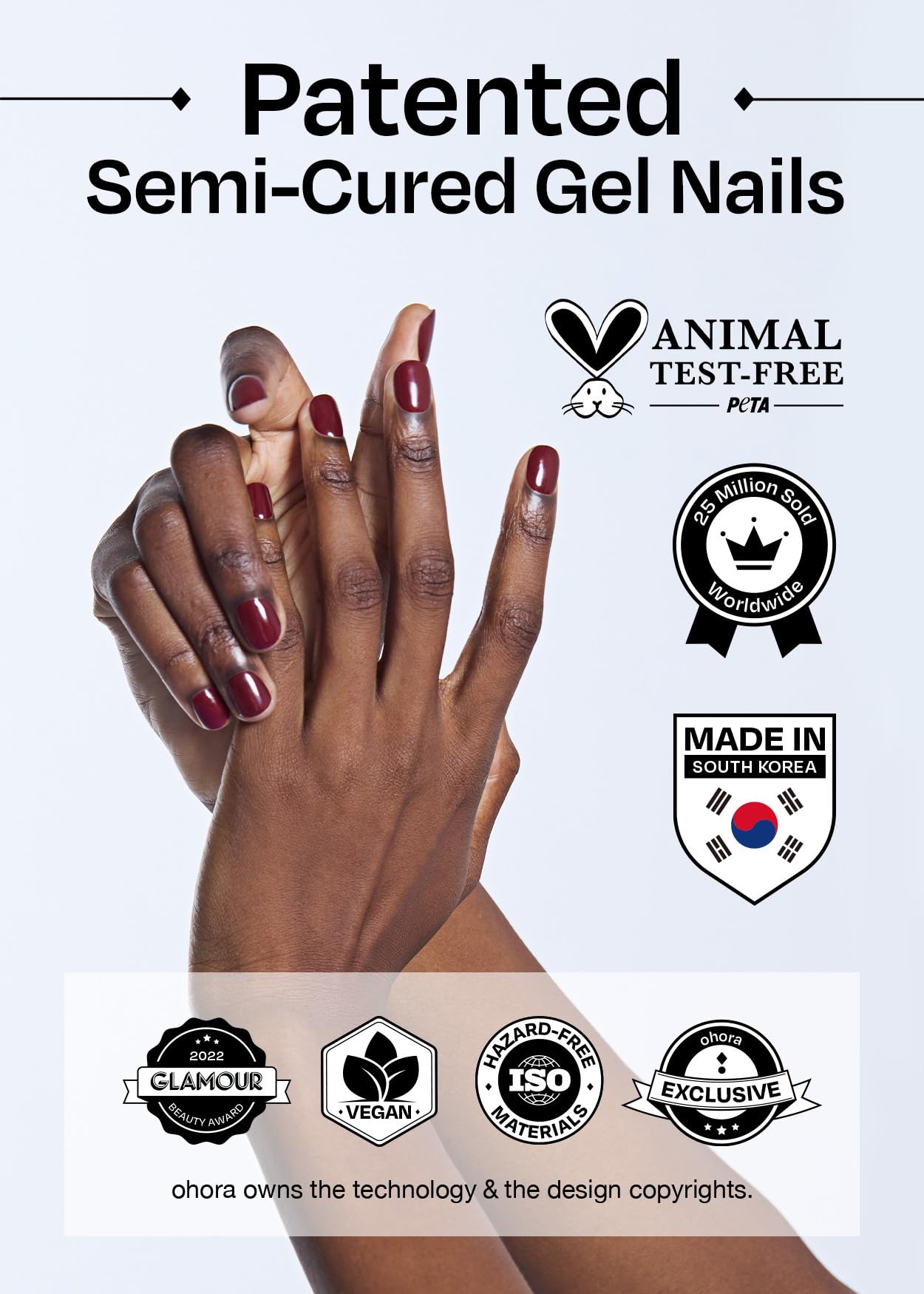 ohora lima uñas para dar forma y acabado profesional